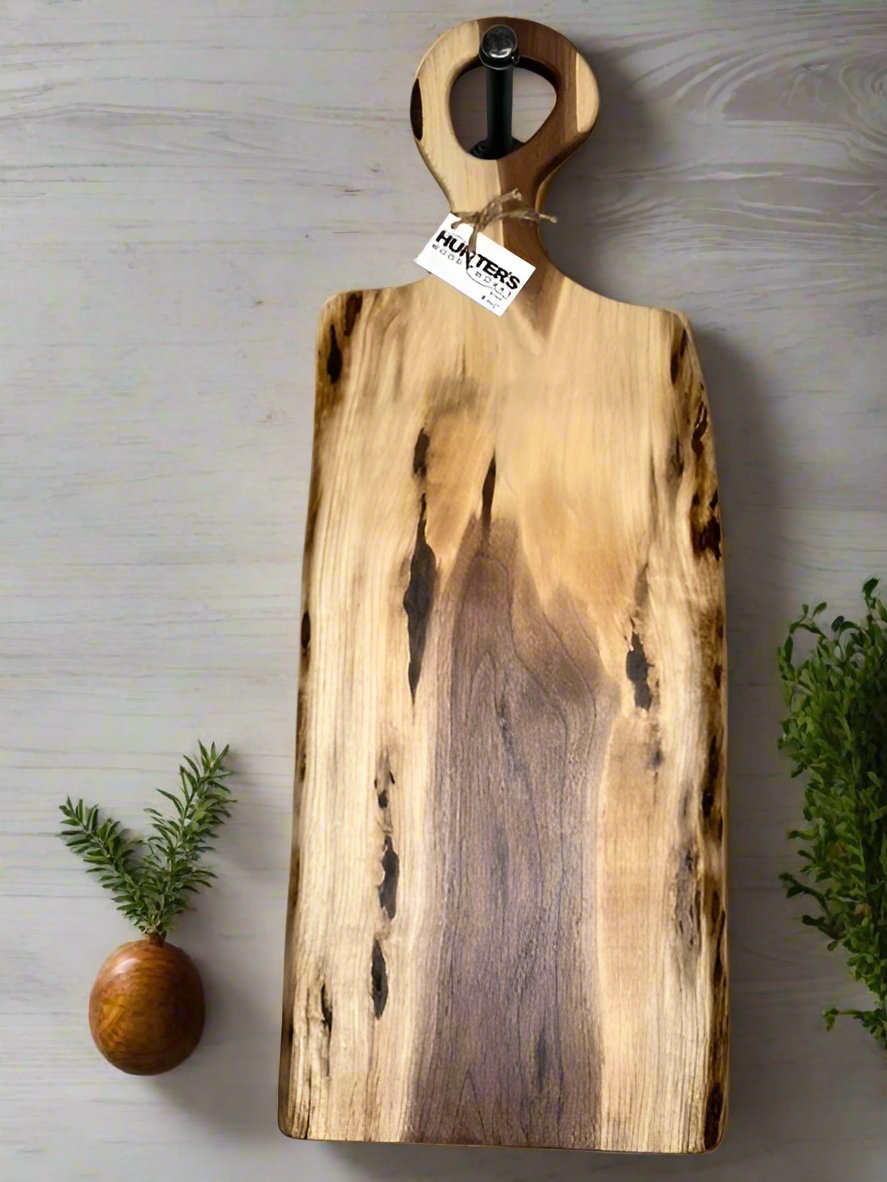 Large Black Walnut Charcuterie Board