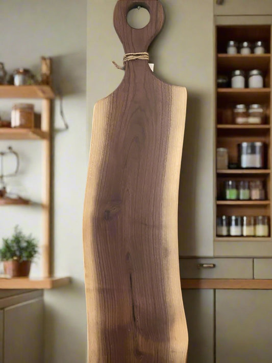 X Large Black Walnut Charcuterie Board